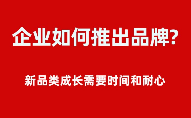 企業(yè)如何推出品牌？----- 新品類成長(zhǎng)需要時(shí)間和耐心